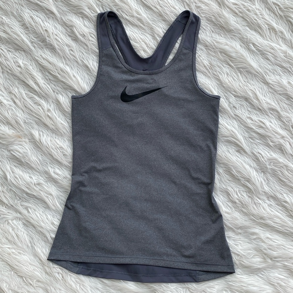 Nike | Gray Pro Compression Tank